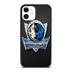 DALLAS MAVERICKS METAL LOGO iPhone 12 Case Cover