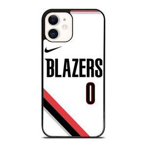 DAMIAN LILLARD PORTLAND TRAIL BLAZERS WHITE iPhone 12 Case Cover