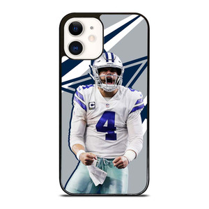 DARK PRESCOTT DALLAS COWBOYS iPhone 12 Case Cover