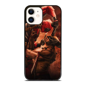 DEADPOOL VS WOLVERINE MARVEL iPhone 12 Case Cover