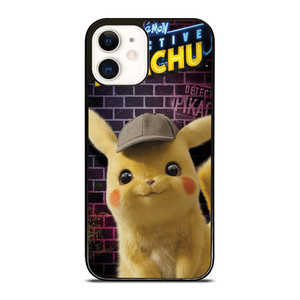 DETECTIVE PIKACHU CUTE POKEMON iPhone 12 Case Cover
