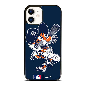 DETROIT TIGERS MLB NIKE LOGO iPhone 12 Case Cover