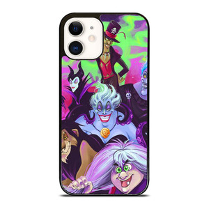 DISNEY VILLAINS URSULA AND FRIENDS iPhone 12 Case Cover