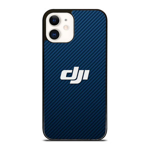 DJI DRONE CAMERA BLUE CARBON iPhone 12 Case Cover
