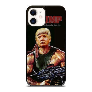 DONALD TRUMP RAMBO iPhone 12 Case Cover
