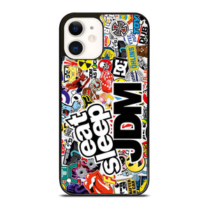EAT SLEEP JDM iPhone 12 Case Cover