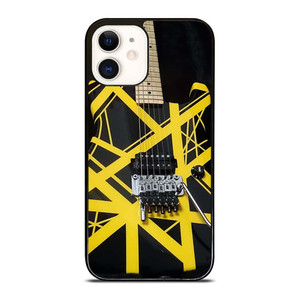 EDDIE VAN HALEN GUITAR YELLOW iPhone 12 Case Cover EDDIE VAN HALEN GUITAR YELLOW iPhone 12 Case Cover