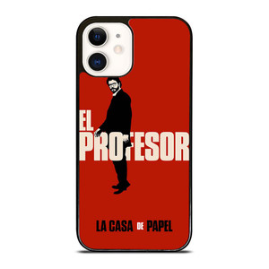 EL PROFESSOR MONEY HEIST CASA DE PAPEL iPhone 12 Case Cover EL PROFESSOR MONEY HEIST CASA DE PAPEL iPhone 12 Case Cover
