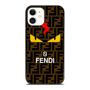 FENDI ROMA EYES LOGO 2 iPhone 12 Case Cover