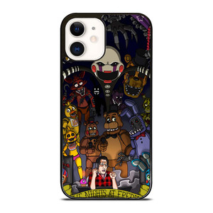 FIVE NIGHTS AT FREDDY'S ALL CHARACTERS iPhone 12 Case Cover