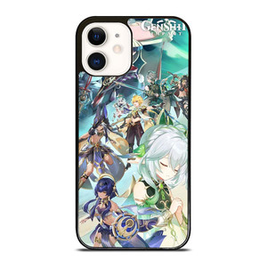 GENSHIN IMPACT MOBILE GAME CHARACTERS iPhone 12 Case Cover