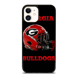 GEORGIA BULLDOGS FOOTBALL HELMET iPhone 12 Case Cover