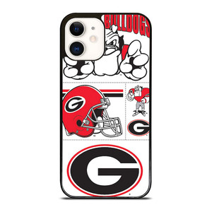 GEORGIA BULLDOGS STICKER COLLECTION iPhone 12 Case Cover