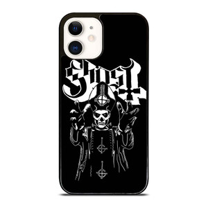 GHOST ROCK BAND SYMBOL iPhone 12 Case Cover GHOST ROCK BAND SYMBOL iPhone 12 Case Cover