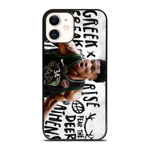 GIANNIS ANTETOKOUNMPO MILWAUKEE BUCKS 2 iPhone 12 Case Cover GIANNIS ANTETOKOUNMPO MILWAUKEE BUCKS 2 iPhone 12 Case Cover
