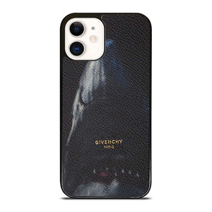 GIVENCHY PARIS SHARK LEATHER iPhone 12 Case Cover GIVENCHY PARIS SHARK LEATHER iPhone 12 Case Cover