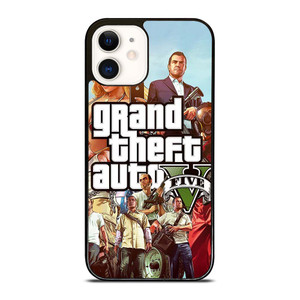 GTA 5 GRAND THEFT AUTO GAME iPhone 12 Case Cover