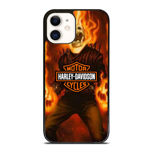 HARLEY DAVIDSON GHOST RIDER iPhone 12 Case Cover