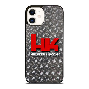 HECKLER AND KOCH PLATE SYMBOL iPhone 12 Case Cover HECKLER AND KOCH PLATE SYMBOL iPhone 12 Case Cover