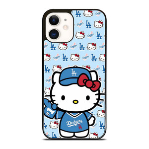 HELLO KITTY DODGERS COLLAGE iPhone 12 Case Cover