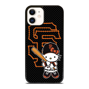 HELLO KITTY SAN FRANCISCO GIANTS MLB iPhone 12 Case Cover HELLO KITTY SAN FRANCISCO GIANTS MLB iPhone 12 Case Cover