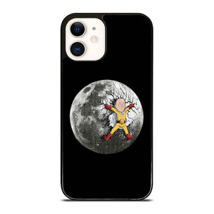 HERO SAITAMA BROKE MOON iPhone 12 Case Cover