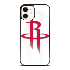 HOUSTON ROCKETS WHITE LOGO iPhone 12 Case Cover