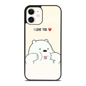 ICE BEAR WE BARE BEARS CUTE iPhone 12 Case Cover