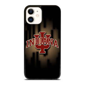 INDIANA HOOSIERS UNIVERSITY LOGO iPhone 12 Case Cover
