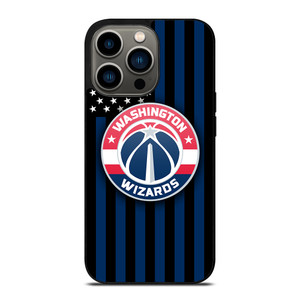WASHINGTON WIZARDS NBA USA FLAG iPhone 13 Pro Case Cover