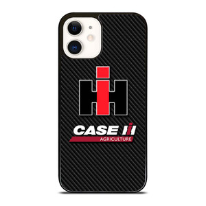 INTERNATIONAL HARVESTER IH FARMALL CARBON LOGO iPhone 12 Case Cover