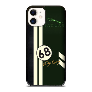 JAGUAR VINTAGE RACING LOGO iPhone 12 Case Cover JAGUAR VINTAGE RACING LOGO iPhone 12 Case Cover