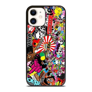 JDM STICKER BOMB COLLAGE iPhone 12 Case Cover