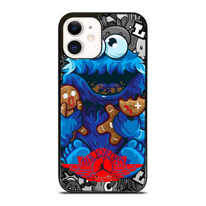 JORDAN AIR COOKIE MONSTER iPhone 12 Case Cover JORDAN AIR COOKIE MONSTER iPhone 12 Case Cover