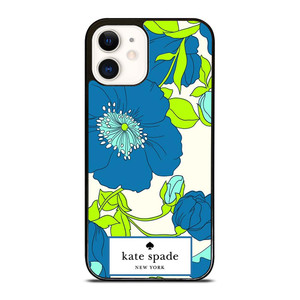 KATE SPADE BLUE FLORAL iPhone 12 Case Cover