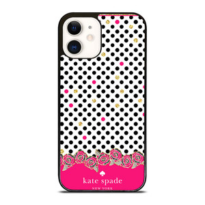KATE SPADE FLOWER POLKADOT iPhone 12 Case Cover KATE SPADE FLOWER POLKADOT iPhone 12 Case Cover