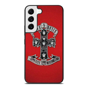 GUNS N ROSES ROCK BAND RED Samsung Galaxy S22 Case Cover GUNS N ROSES ROCK BAND RED Samsung Galaxy S22 Case Cover