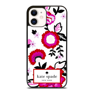 KATE SPADE NEW YORK FLOWER ART iPhone 12 Case Cover KATE SPADE NEW YORK FLOWER ART iPhone 12 Case Cover