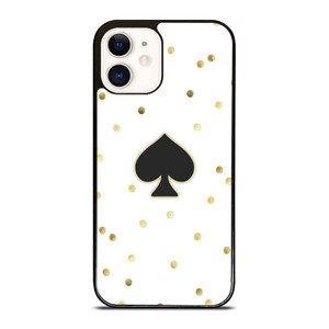 KATE SPADE NEW YORK LOGO GOLD iPhone 12 Case Cover