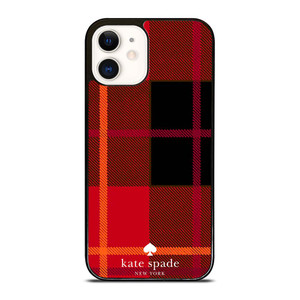 KATE SPADE NEW YORK RED iPhone 12 Case Cover