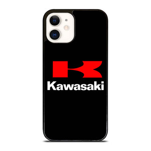 KAWASAKI MOTOR RED LOGO iPhone 12 Case Cover
