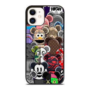 KAWS ALL CHARACTER ICON iPhone 12 Case Cover