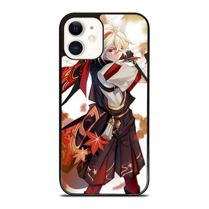 KAZUHA GENSHIN IMPACT GAMES iPhone 12 Case Cover KAZUHA GENSHIN IMPACT GAMES iPhone 12 Case Cover