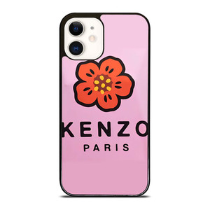 KENZO PARIS PINK FLOWER iPhone 12 Case Cover KENZO PARIS PINK FLOWER iPhone 12 Case Cover
