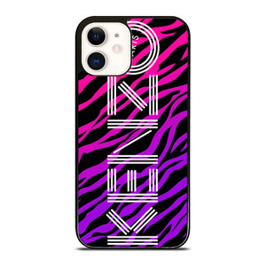 KENZO PARIS TIGER PURPLE iPhone 12 Case Cover KENZO PARIS TIGER PURPLE iPhone 12 Case Cover