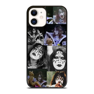 KISS BAND ACE FREHLEY COLLAGE iPhone 12 Case Cover