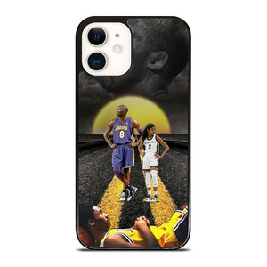 KOBE BRYANT AND GIGI iPhone 12 Case Cover KOBE BRYANT AND GIGI iPhone 12 Case Cover