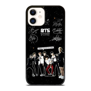 KPOP BANGTAN BOYS BTS SIGNATURE  iPhone 12 Case Cover