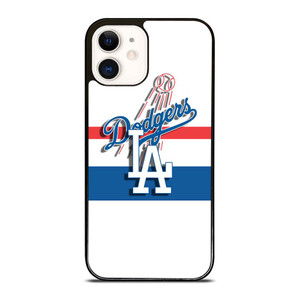 LA DODGERS WHITE STIPS iPhone 12 Case Cover