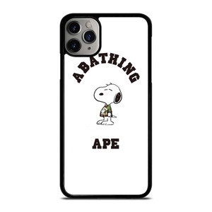A BATHING APE BAPE SNOOPY iPhone 11 Pro Max Case Cover
